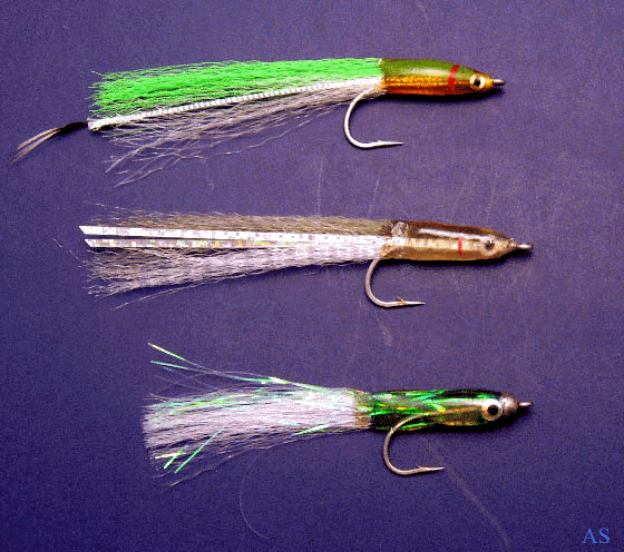 Saltwater fly recipes