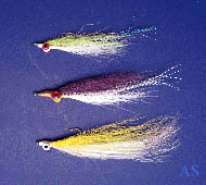 Clouser Saltwater Fishing Flies 