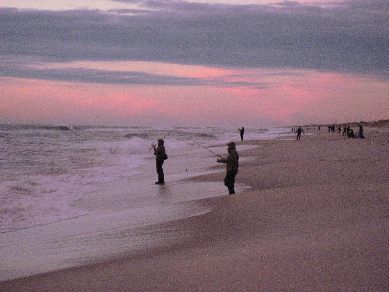 Sunrise at Island Beach State Park 