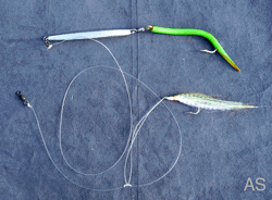 25 Fishing Lures 3oz Striper Rockfish Bluefish AVA Diamond Minnow Eel Jig