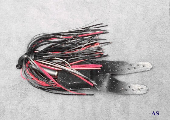 Football Jig with Zoom Super Salty Chunk