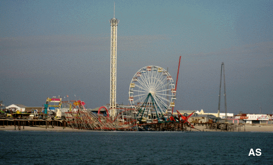 Damage to Fun Pier