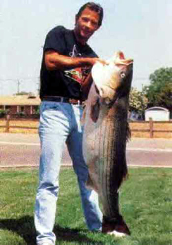 Hank Ferguson's World Record Freshwater Striped Bass