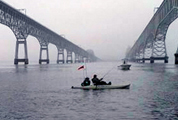 Kayaks at CBBT